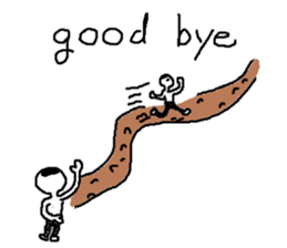 Mr.Black Tights English sticker #7023618