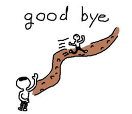 Mr.Black Tights English sticker #7023618