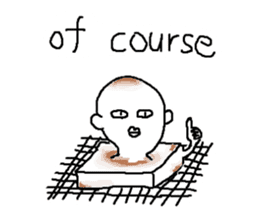 Mr.Black Tights English sticker #7023635