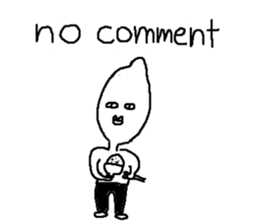 Mr.Black Tights English sticker #7023636