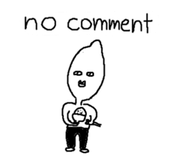 Mr.Black Tights English sticker #7023636