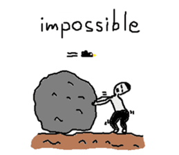 Mr.Black Tights English sticker #7023639