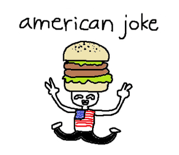 Mr.Black Tights English sticker #7023646