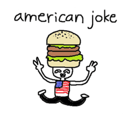 Mr.Black Tights English sticker #7023646