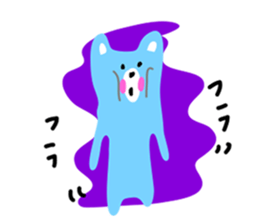 Cheeks bear pink sticker #7024102