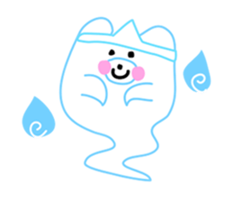 Cheeks bear pink sticker #7024103