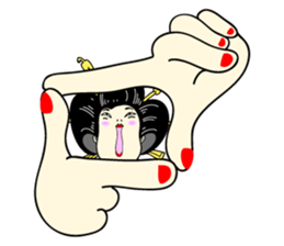 Japanese OIRAN GEISHA dosue...arinnsu... sticker #7024388
