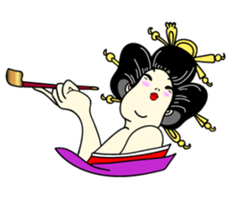 Japanese OIRAN GEISHA dosue...arinnsu... sticker #7024396
