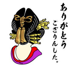 Japanese OIRAN GEISHA dosue...arinnsu... sticker #7024400