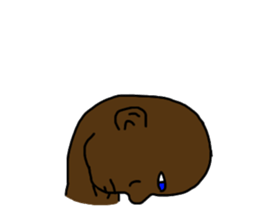 Black man face sticker #7024832