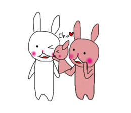 usako&usao sticker #7024941