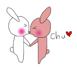 usako&usao sticker #7024943