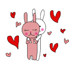 usako&usao sticker #7024966