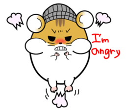 NEET hamster. sticker #7025252