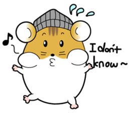 NEET hamster. sticker #7025253