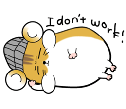 NEET hamster. sticker #7025254