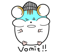 NEET hamster. sticker #7025258