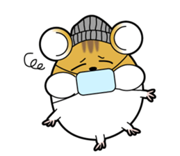 NEET hamster. sticker #7025259