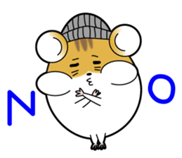 NEET hamster. sticker #7025261