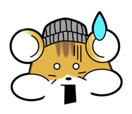 NEET hamster. sticker #7025263