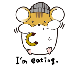 NEET hamster. sticker #7025264