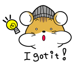 NEET hamster. sticker #7025274