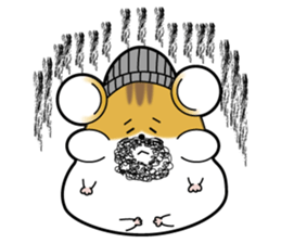 NEET hamster. sticker #7025280