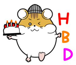 NEET hamster. sticker #7025282