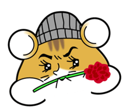 NEET hamster. sticker #7025284