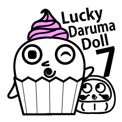 Lucky Daruma Doll 7