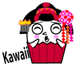 Lucky Daruma Doll 7 sticker #7025335