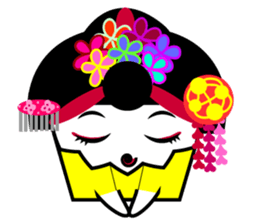 Lucky Daruma Doll 7 sticker #7025350