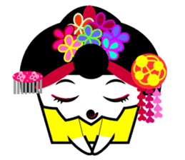 Lucky Daruma Doll 7 sticker #7025350