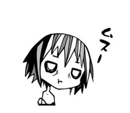 Re:YANDERE Girl 2 sticker #7025385