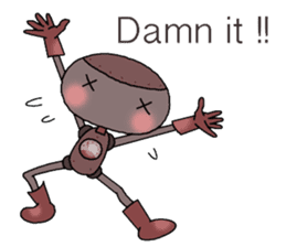 Holiday of Mr.ROBORU. sticker #7025530