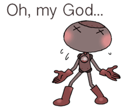 Holiday of Mr.ROBORU. sticker #7025535