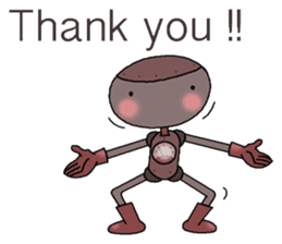 Holiday of Mr.ROBORU. sticker #7025538