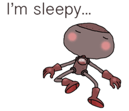 Holiday of Mr.ROBORU. sticker #7025540