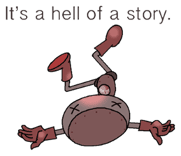 Holiday of Mr.ROBORU. sticker #7025544