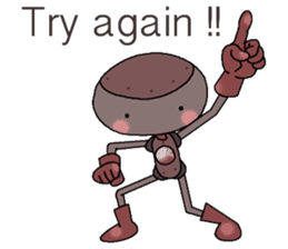 Holiday of Mr.ROBORU. sticker #7025547