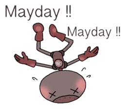 Holiday of Mr.ROBORU. sticker #7025550