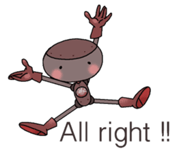 Holiday of Mr.ROBORU. sticker #7025552