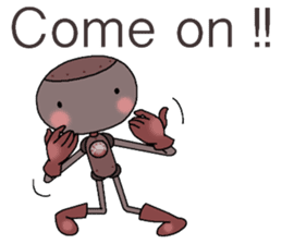 Holiday of Mr.ROBORU. sticker #7025554