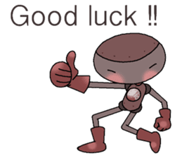 Holiday of Mr.ROBORU. sticker #7025559