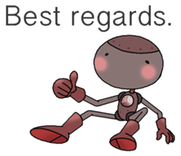 Holiday of Mr.ROBORU. sticker #7025561