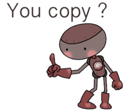 Holiday of Mr.ROBORU. sticker #7025563