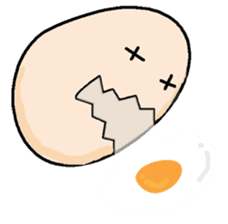 Dr.Apple and Eggs sticker #7025635