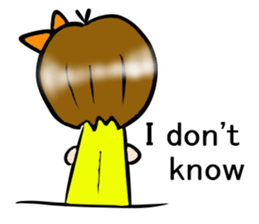 TALK OF KAWAII GIRL RIKKA sticker #7025849