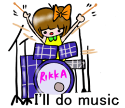TALK OF KAWAII GIRL RIKKA sticker #7025855