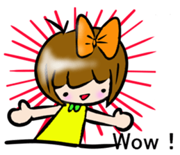 TALK OF KAWAII GIRL RIKKA sticker #7025858